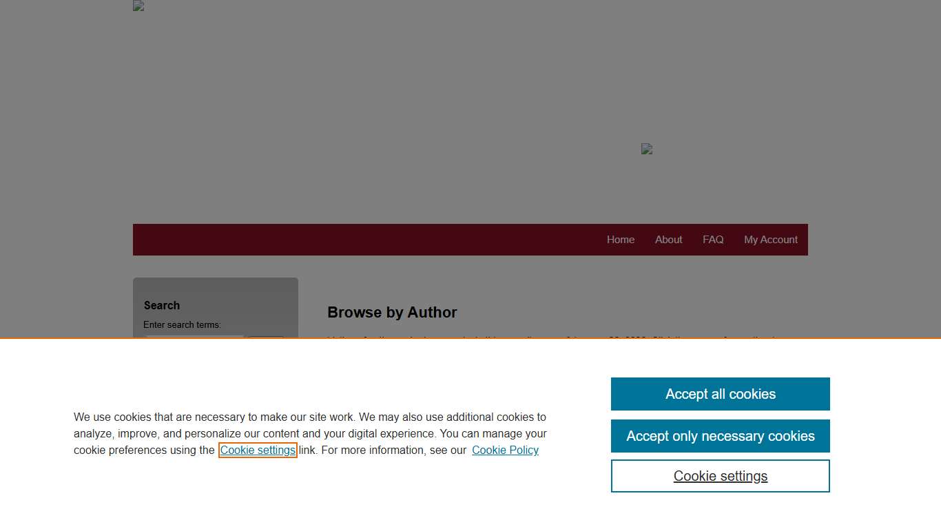 Browse by Author SCARAB: Digital Commons@Bates