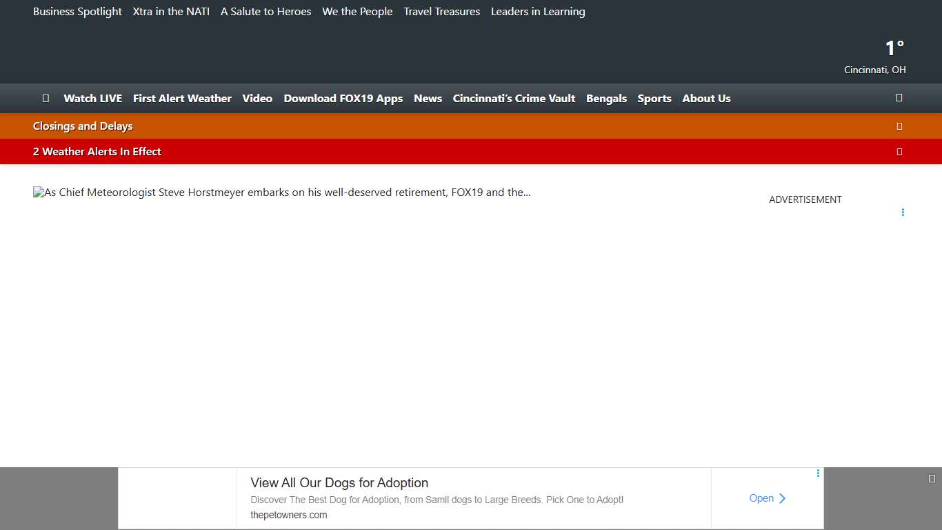 Steve’s adoption initiative